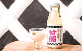 岩波 造り酒屋の甘酒350mlは、県の鑑評会で2度最優秀賞を受賞