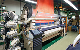 最新のタオル織機を導入し生産性もアップ