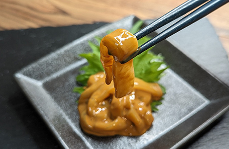 背徳のいか塩辛・ゴマ香るやみつきゲソ 各140g