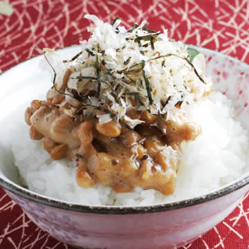納豆にも